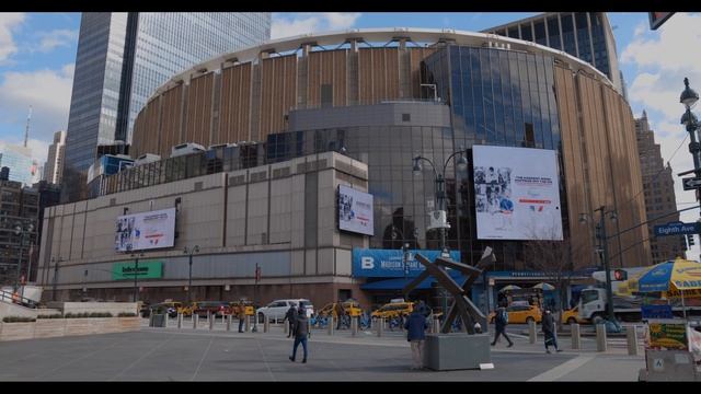Moynihan Train Hall Penn Station Expansion NYC 2021 4K Walking Tour смотреть онлайн