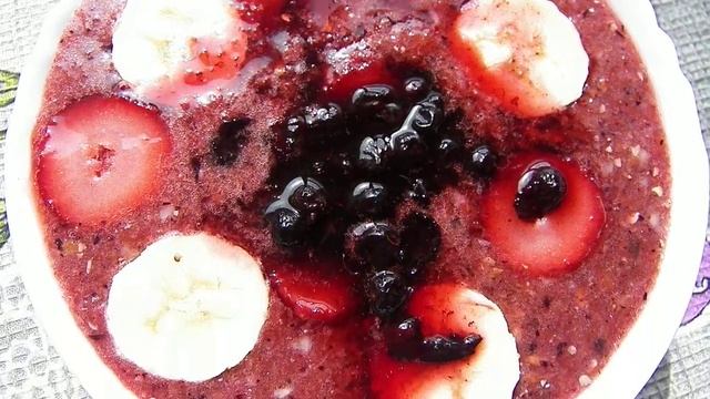 ЧЕРНИЧНАЯ ЖИВАЯ КАША смотреть онлайн