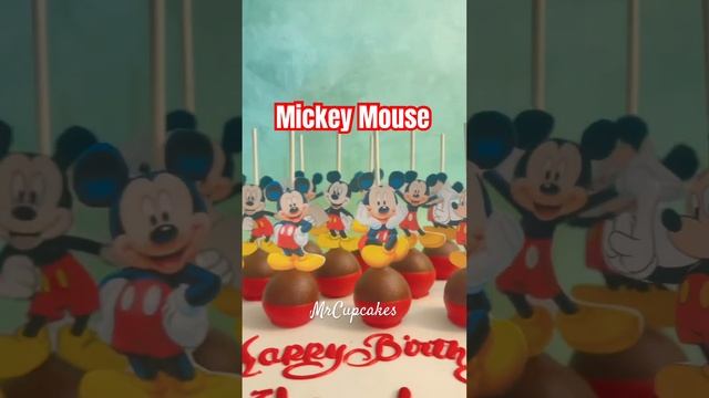 Mickey Mouse Cakepop #shorts смотреть онлайн