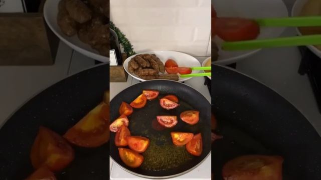 Oven-baked meatballs with vegetables and tomato sauce: a flavor you will be amazed by #shorts #kaba смотреть онлайн