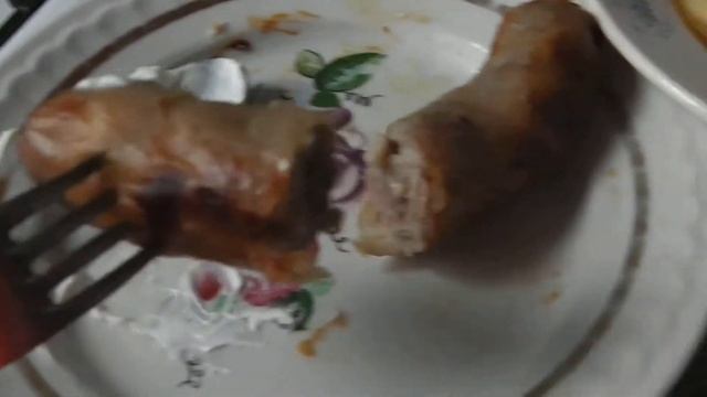 Купаты домашние. Очень вкусные, но дорогие для меня. смотреть онлайн