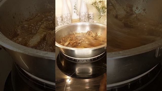 Салат с жареным мясом смотреть онлайн