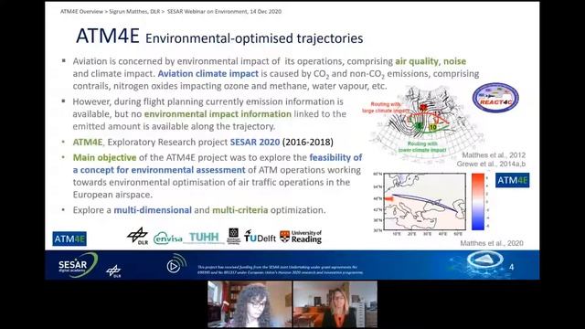 Greener ATM - En-route (SESAR JU Webinar - 14 12 2020) смотреть онлайн