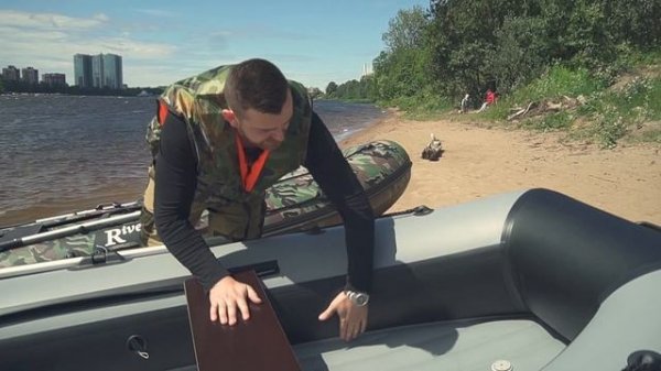 Лодка пвх River Boats RB-330, RB-350, RB-370 нднд и мотор TOHATSU