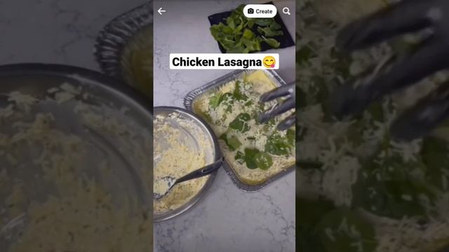 Homemade chicken lasagna #food #shorts #lasagna смотреть онлайн