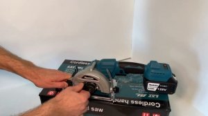 Обзор Мини циркулярная пила 125 мм макита - Китай