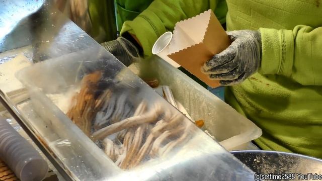 France Street Food. Cooking Sweet Churros, Seen in Nice смотреть онлайн