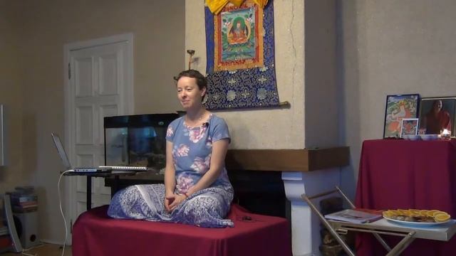 Ретрит в Бисерово 2018, занятие 06. Обзор курса Мастера Камалашилы, Любовь Луговая смотреть онлайн