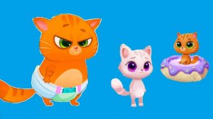 КОТИК БУБУ И МИМИ.МАЛЫШ БУБУ и МиМи.Мультик игра Bubbu & Mimmi World на  TV Мяу
