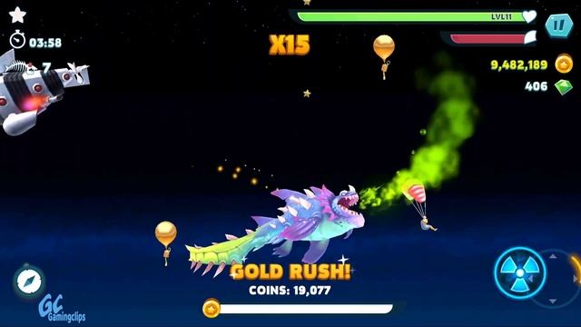 AARON unlocked in Hungry Shark Evolution смотреть онлайн