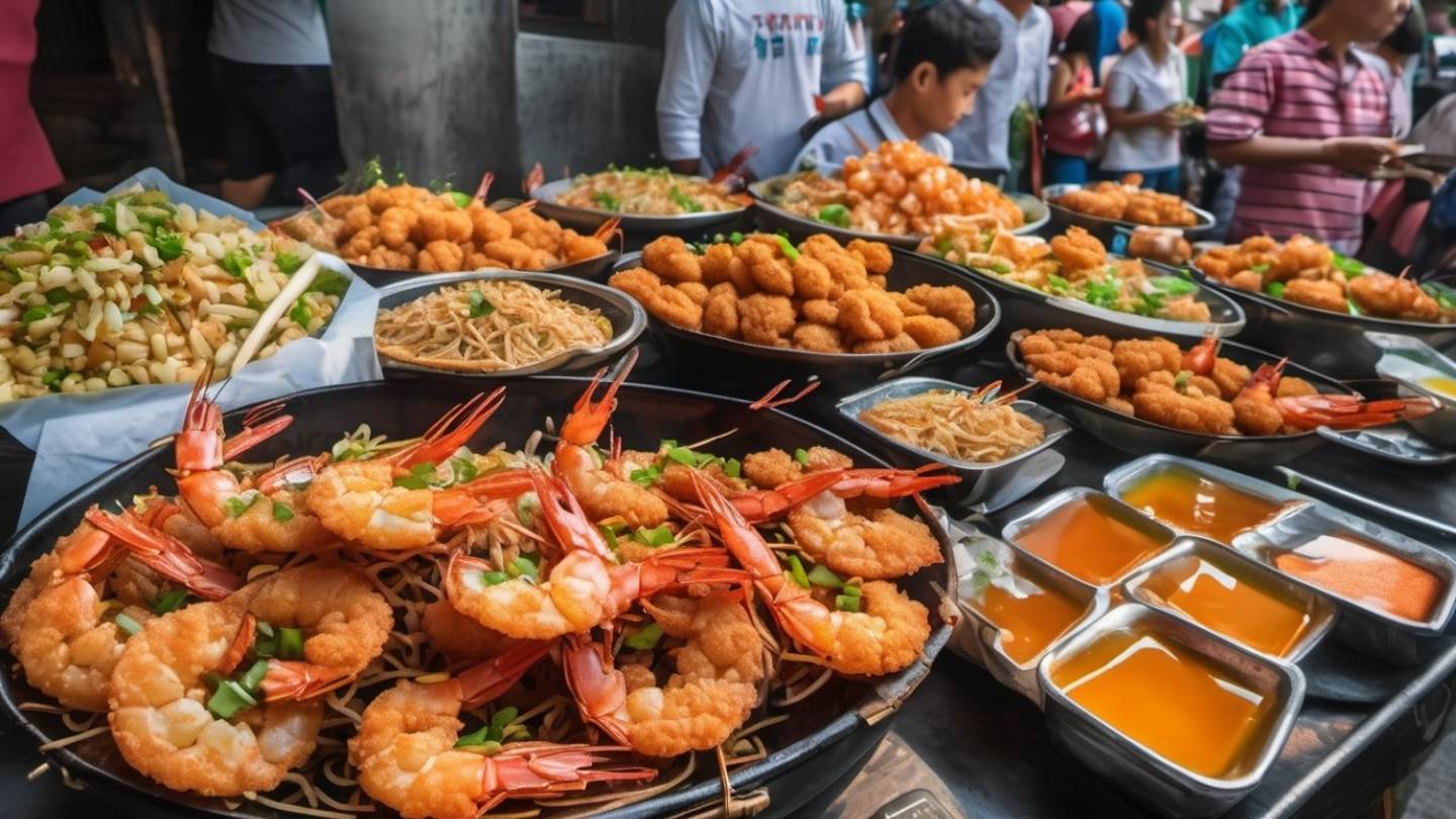 Подборка популярных блюд Юго-Восточной Азии. Канал Уличная Еда / Street Food Channel смотреть онлайн