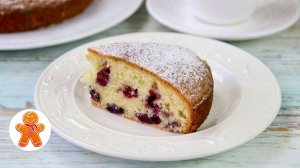 Выручит всегда 🫐 Быстрый пирог с ягодами