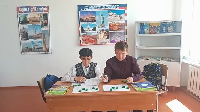 Казахский язык Игра -Сөздердің аудармасын табу смотреть онлайн