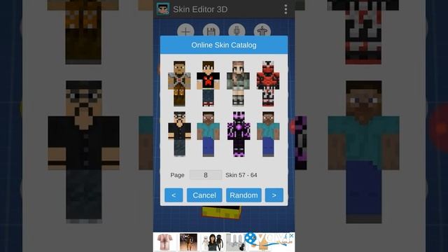Создаю свой скин в Skin Editor 3D