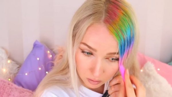 Фломастеры Для Волос! Цветные волосы На Один День! Для Темных Волос Подходят!