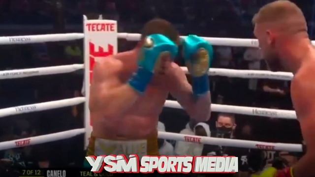 (Wow)Canelo Alvarez makes Billy Joe Saunders Quit on the Stool!!!!! смотреть онлайн