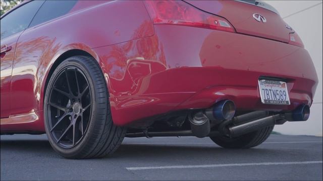 Infiniti G37S with ARK Performance GRiP Exhaust смотреть онлайн