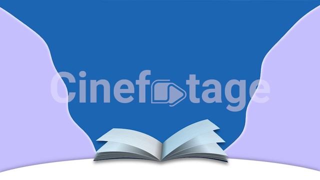 Happy Teachers Day background with a book stock footage | stock video | Cinefootage смотреть онлайн
