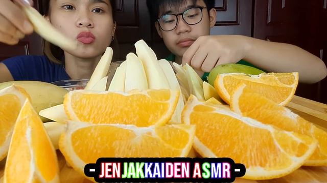 SOUR MANGO & ORANGE ASMR смотреть онлайн