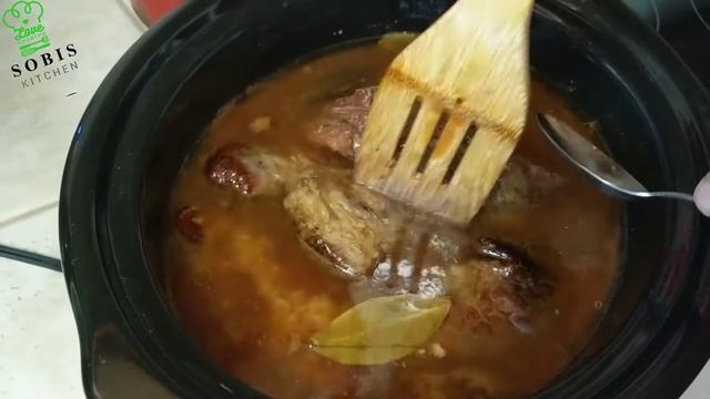 Dimlangan Go'sht | Slow Cooker Roast Beef | Тушёнка смотреть онлайн