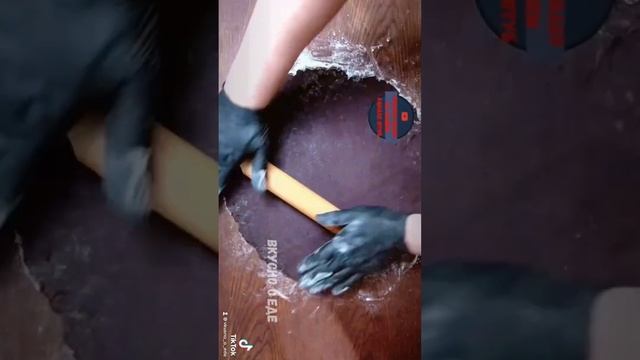 Chocolate banana galette/Шоколадное Песочное Тесто #chocolate #banana #butter #galette #shorts смотреть онлайн