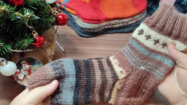 Носочки из остатков и итоги трех месяцев смотреть онлайн