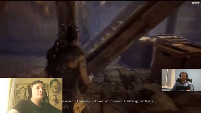 Funny Fox смотрит как Папич проходит Hellblade! #1 смотреть онлайн
