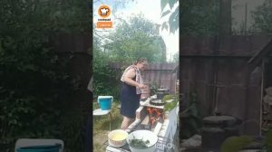 крапива в кляре , готовим в прямом эфире