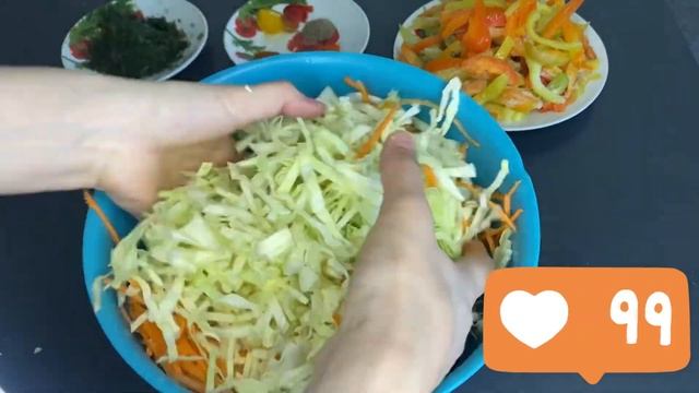 САМЫЙ ЛЕГКИЙ САЛАТ! 🔥🥙Ең ОҢАЙ САЛАТ.🥗🥬 смотреть онлайн