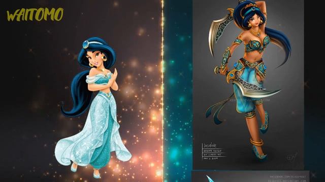 КАК БЫ ВЫГЛЯДЕЛИ ПРИНЦЕССЫ ДИСНЕЯ В ОБРАЗЕ ВОИНОВ? смотреть онлайн