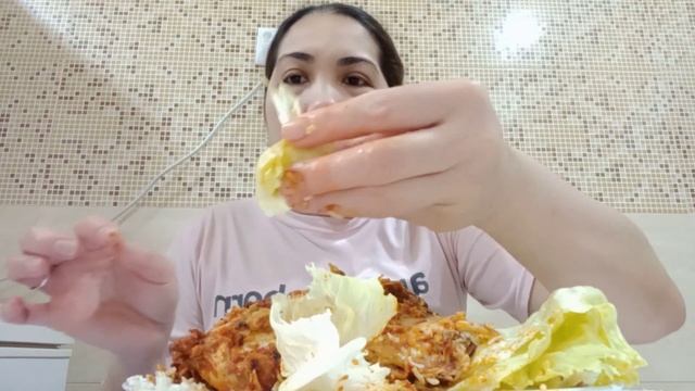 CHICKEN ARABIC RECIPE +LETTUCE +SINANGAG RICE MUKBANG FILIPINO MUKBANG смотреть онлайн