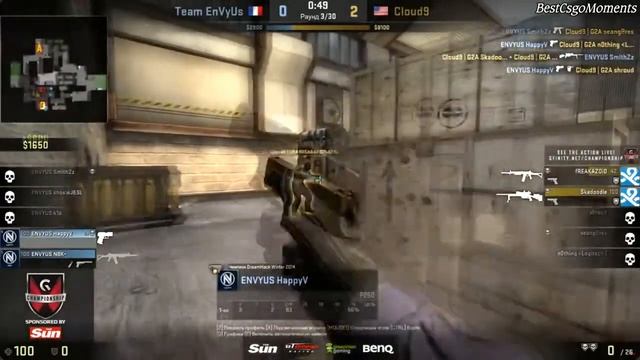 Лучшие моменты CS GO С 2015 года Ч.2 смотреть онлайн