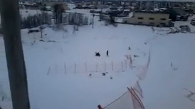 Прикол с женой с ватрушки круто)) смотреть онлайн