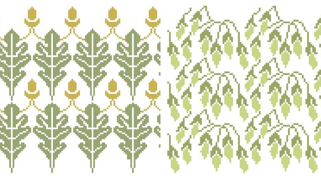 Рукоделие, вышивка, вязание. Подборка №97. СТАРИННЫЕ СХЕМЫ. смотреть онлайн