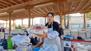 ЦЕНЫ на ПРОДУКТЫ в САМАРКАНДЕ//СИАБСКИЙ БАЗАР обзор СУХОФРУКТОВ и ХАЛВЫ #узбекистан #самарканд