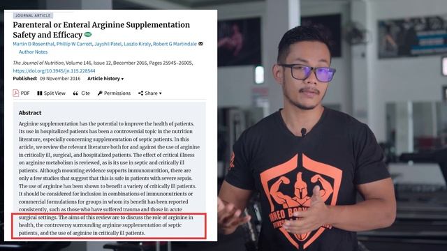 Suplemen L Arginine Lebih dari Sekedar PREWORKOUT😲| L Arginine Vs L Citrulline смотреть онлайн