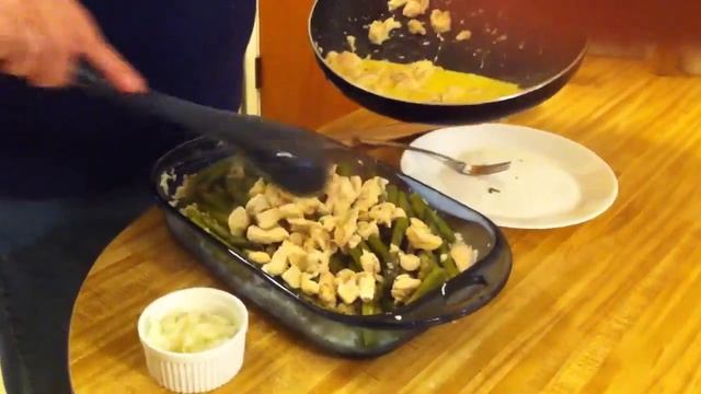 VEDFAM Day 8 Beth Tammy & Sandi's Chicken Mustard Cauliflower Casserole Kinda Thingy
