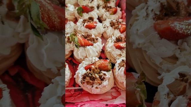 Безе "Павлова" подарочный дизайн смотреть онлайн