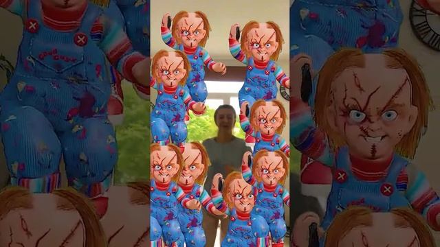 Hi, I'm CHUCKY wanna play? #shorts #chucky смотреть онлайн