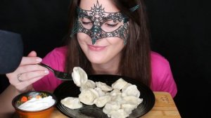 АСМР Мукбанг ПЕЛЬМЕНИ *ЗВУКИ ЕДЫ*/ASMR Mukbang Meat DUMPLINGS *EATING SOUNDS*