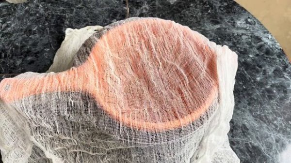 Сыр из молока с укропом