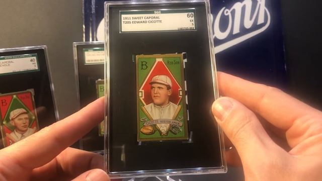 Vintage Baseball Cards - T205 Red Sox смотреть онлайн