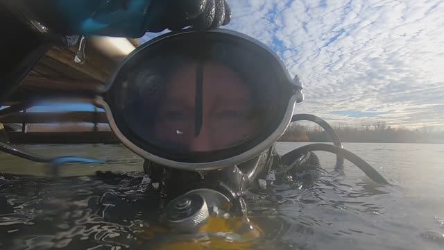 ВМ-5 маска полнолицевая водолазная #scubadiving подводный поиск