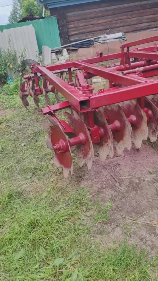 Новое оживление. Борона Дисковая Тяжелая. БДТ-3 #тамсям #farming смотреть онлайн