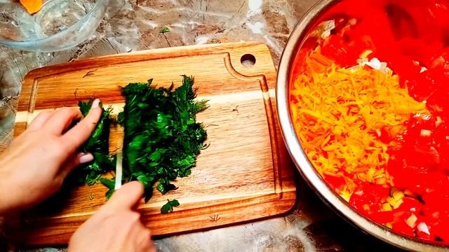 Экономим Время! супер вкусный рецепт от бабушки заправки для супов на зиму! смотреть онлайн