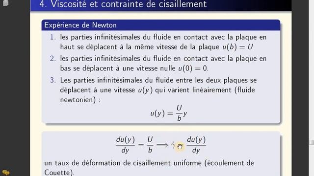 603. MDF (Série 1- Exercice 04: Profil de vitesse d'écoulement d'un fluide dans un tube cylindrique смотреть онлайн