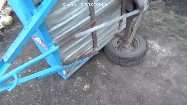 Самодельный легковой прицеп, мост москвич 412 смотреть онлайн