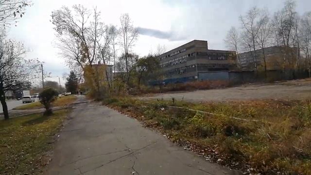 Комсомольск - ул Кирова, бывший ДК Алмаз и аккумуляторный завод. смотреть онлайн