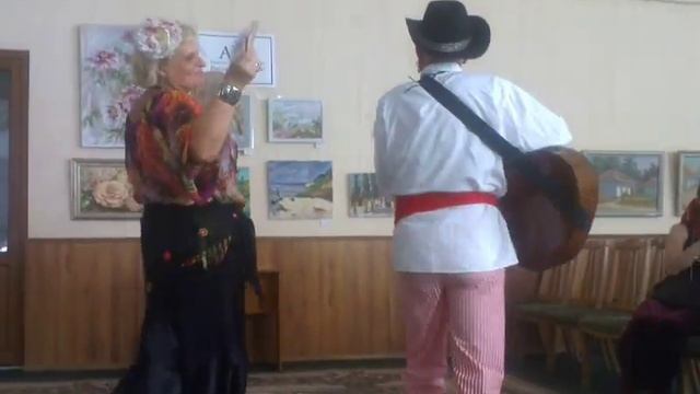 "Kolorowe jarmarki", экспромт перед выступлением смотреть онлайн
