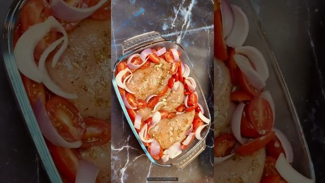 Balsamic Baked Chicken Breast | quick & easy | Mozzarella Cheese смотреть онлайн